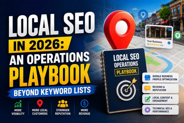 Local SEO in 2026: An Operations Playbook Beyond Keyword Lists